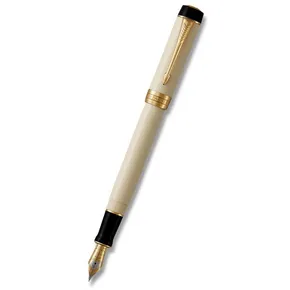 Parker Duofold Classic Ivory & Black GT hrot F